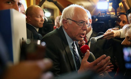 sanders Sanders: La presidencia de Trump sería una “catástrofe” para EEUU